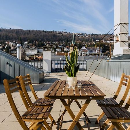 Eigene Wohnung Im Stadtzentrum Mit Wunderschoener Dachterrasse Біль Екстер'єр фото