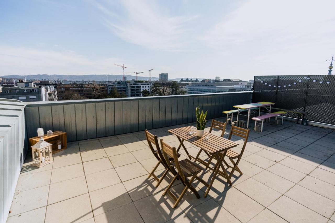Eigene Wohnung Im Stadtzentrum Mit Wunderschoener Dachterrasse Біль Екстер'єр фото